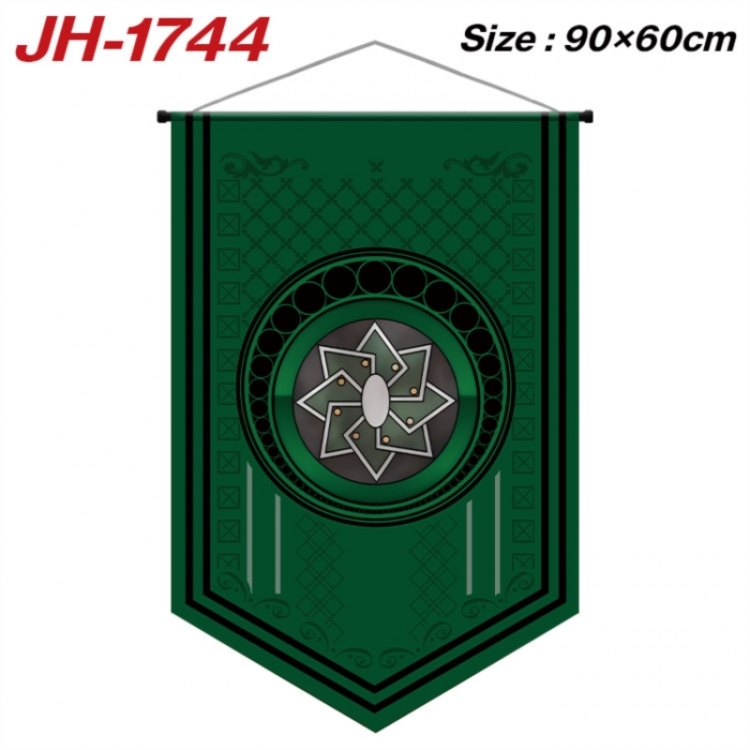 Demon Slayer Kimets Anime peripheral full-color printing with hanging rope flag 90X60CM