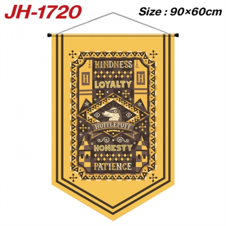Harry Potter Anime peripheral full-color printing with hanging rope flag 90X60CM