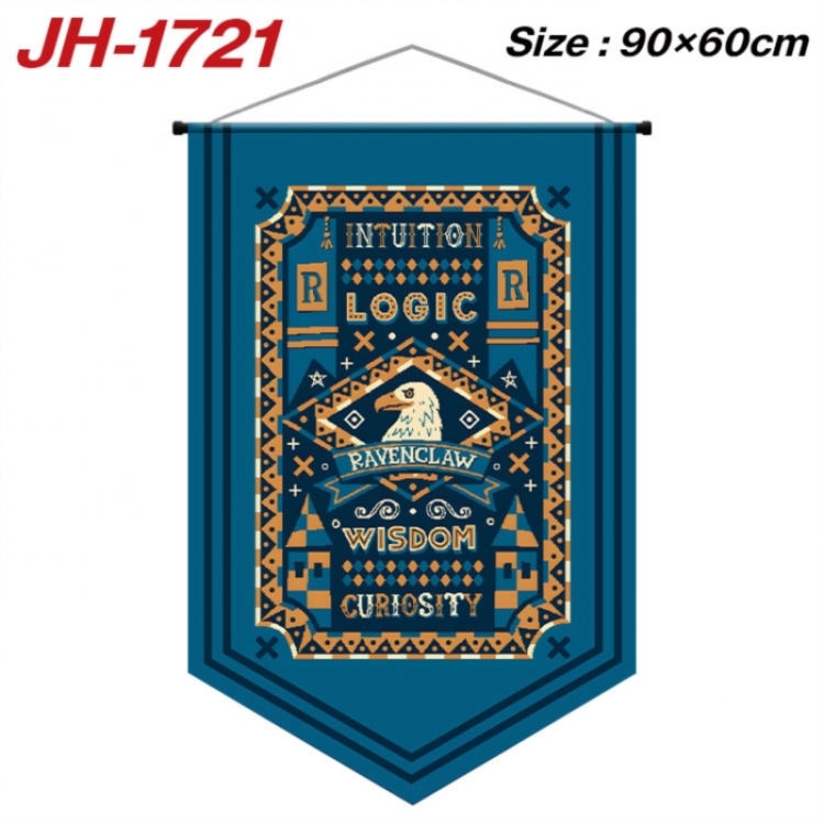 Harry Potter Anime peripheral full-color printing with hanging rope flag 90X60CM
