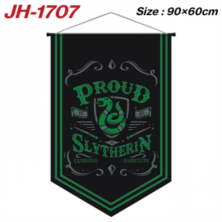 Harry Potter Anime peripheral full-color printing with hanging rope flag 90X60CM