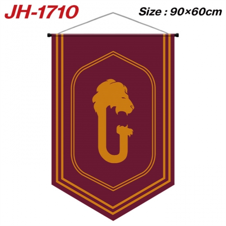 Harry Potter Anime peripheral full-color printing with hanging rope flag 90X60CM