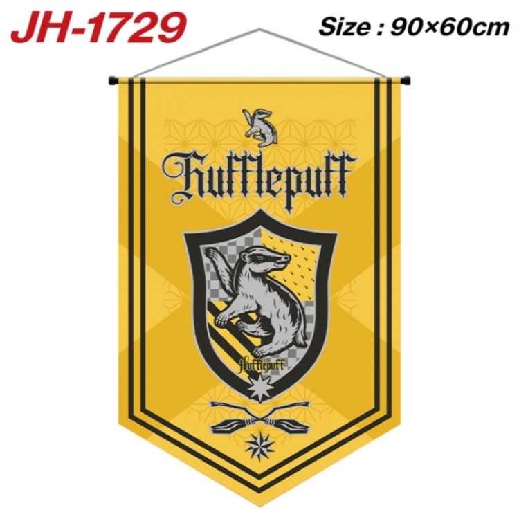 Harry Potter Anime peripheral full-color printing with hanging rope flag 90X60CM