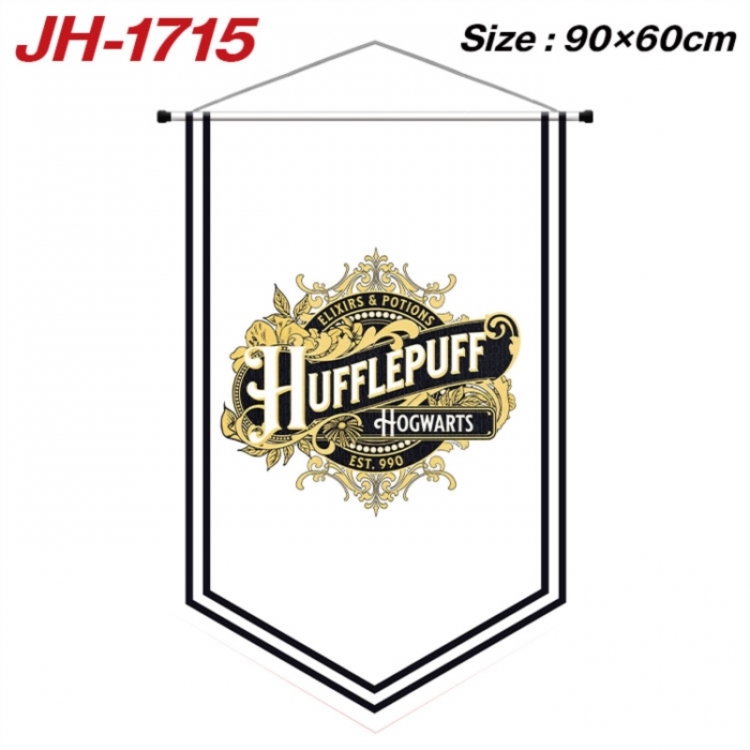 Harry Potter Anime peripheral full-color printing with hanging rope flag 90X60CM