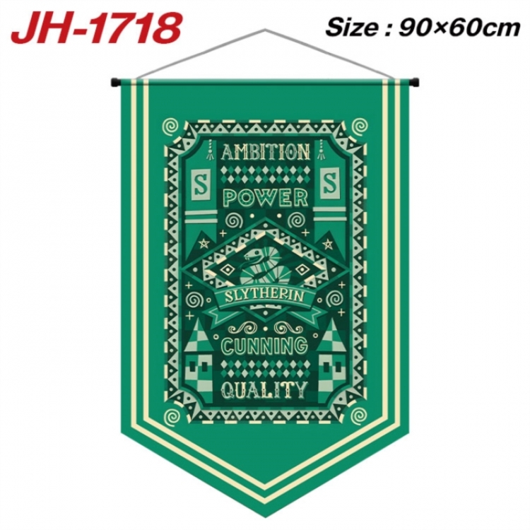 Harry Potter Anime peripheral full-color printing with hanging rope flag 90X60CM