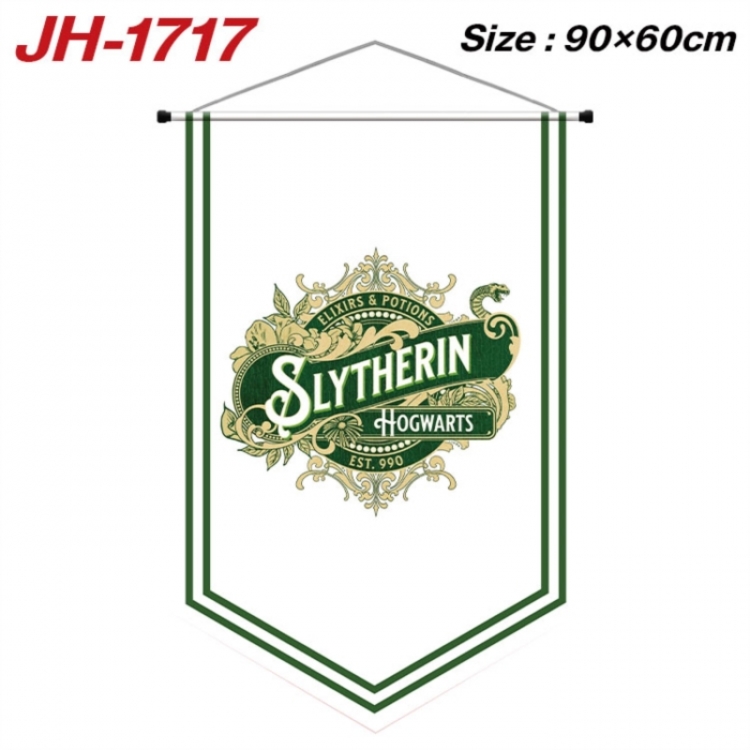 Harry Potter Anime peripheral full-color printing with hanging rope flag 90X60CM