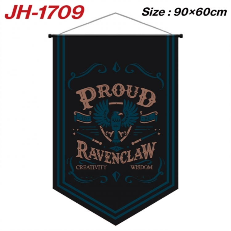 Harry Potter Anime peripheral full-color printing with hanging rope flag 90X60CM