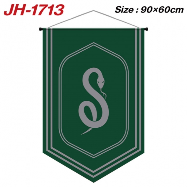 Harry Potter Anime peripheral full-color printing with hanging rope flag 90X60CM