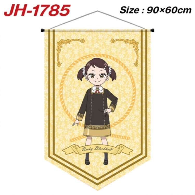 SPY×FAMILY Anime peripheral full-color printing with hanging rope flag 90X60CM