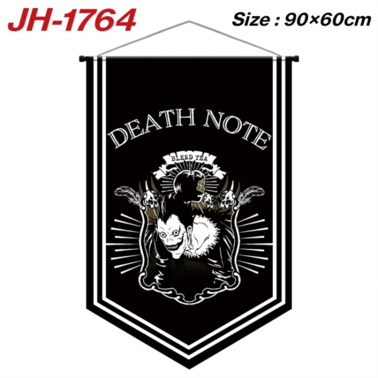Death note Anime peripheral full-color printing with hanging rope flag 90X60CM