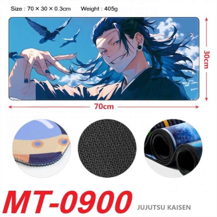 Jujutsu Kaisen Anime peripheral lock edge mouse pad 70X30cm