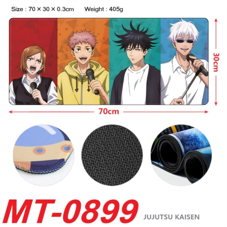 Jujutsu Kaisen Anime peripheral lock edge mouse pad 70X30cm