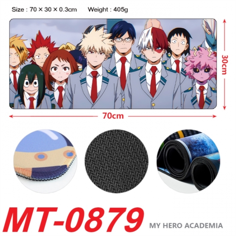 My Hero Academia Anime peripheral lock edge mouse pad 70X30cm