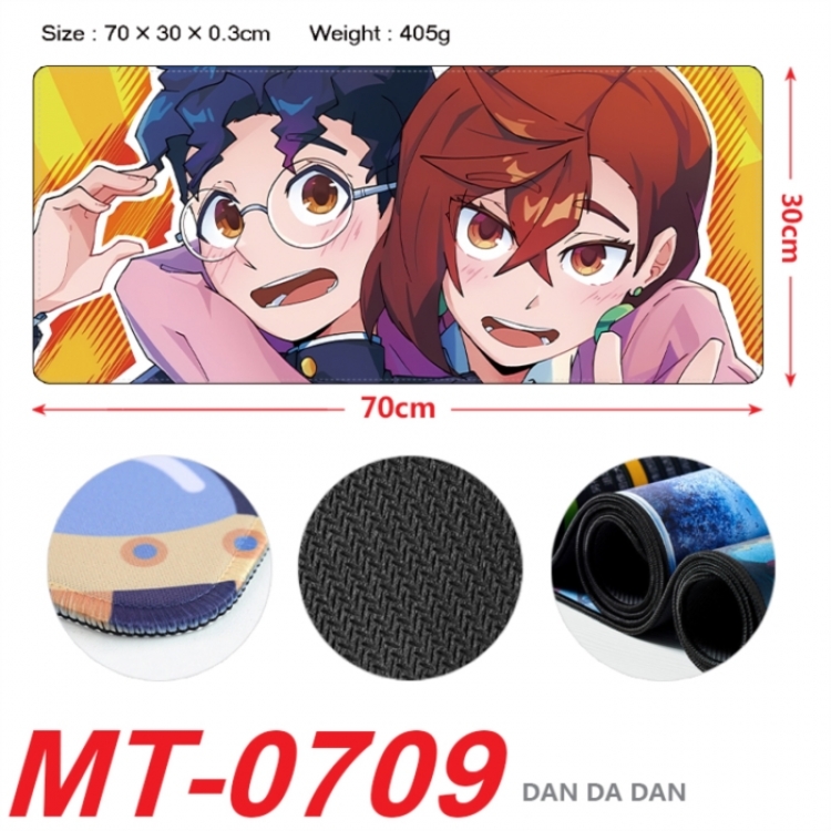 Dandadan Anime peripheral lock edge mouse pad 70X30cm