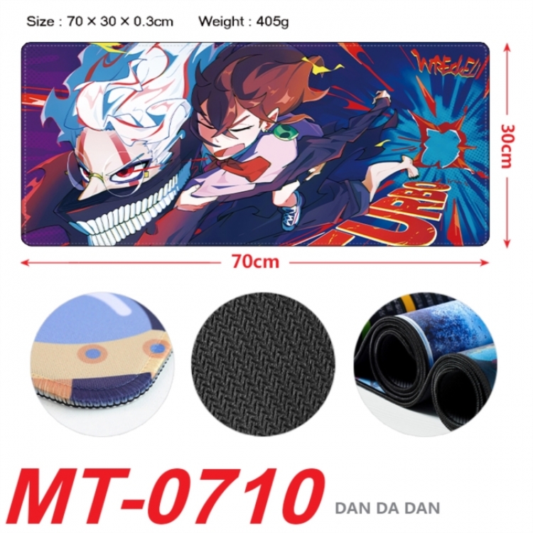Dandadan Anime peripheral lock edge mouse pad 70X30cm