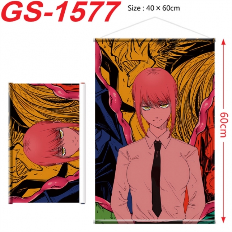 Chainsaw man Anime digital printing hanging rope hanging Wall Scroll 40x60cm