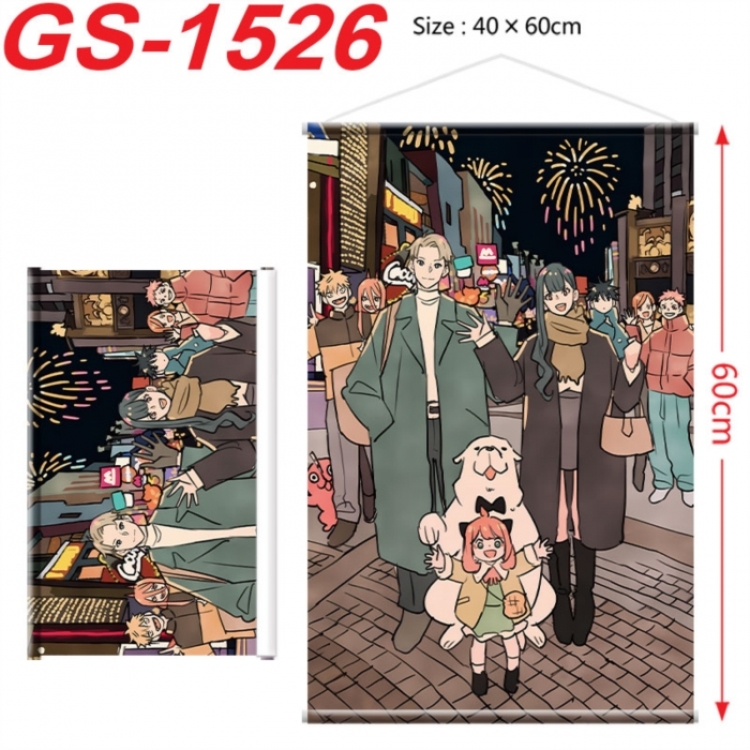 SPY×FAMILY Anime digital printing hanging rope hanging Wall Scroll 40x60cm
