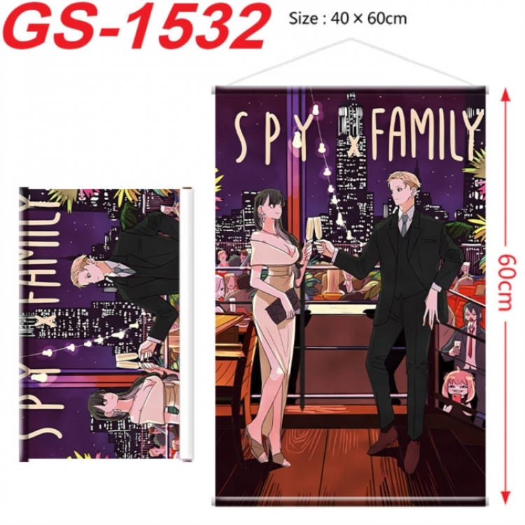 SPY×FAMILY Anime digital printing hanging rope hanging Wall Scroll 40x60cm