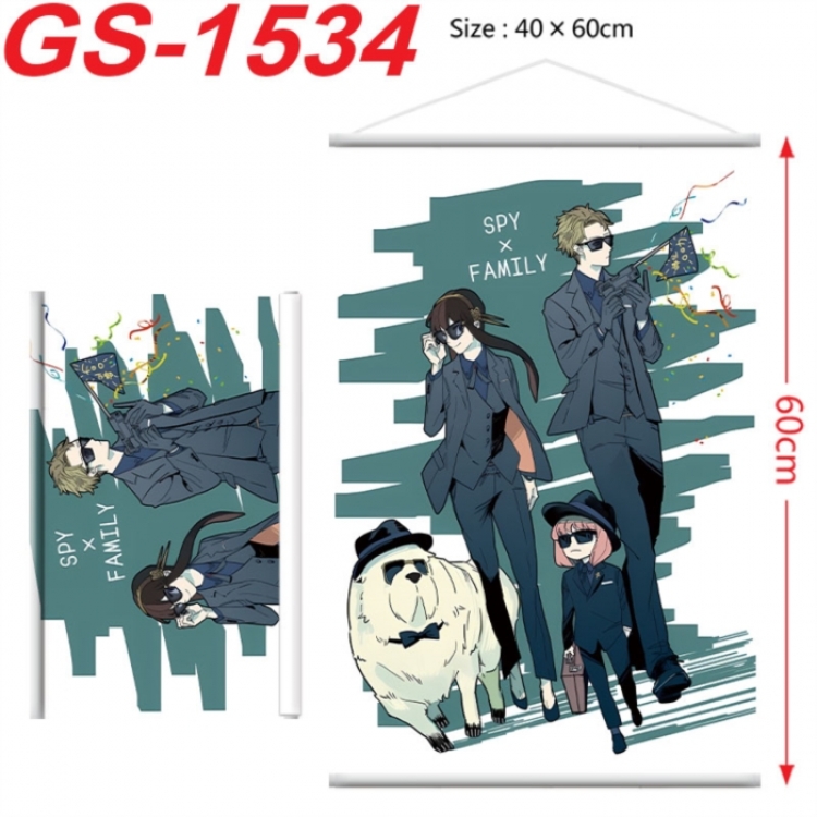SPY×FAMILY Anime digital printing hanging rope hanging Wall Scroll 40x60cm
