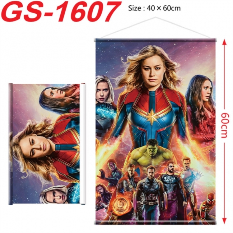 Marvel Anime digital printing hanging rope hanging Wall Scroll 40x60cm