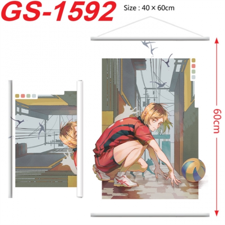 Haikyuu!! Anime digital printing hanging rope hanging Wall Scroll 40x60cm