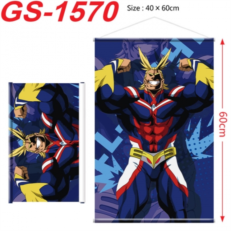 My Hero Academia Anime digital printing hanging rope hanging Wall Scroll 40x60cm