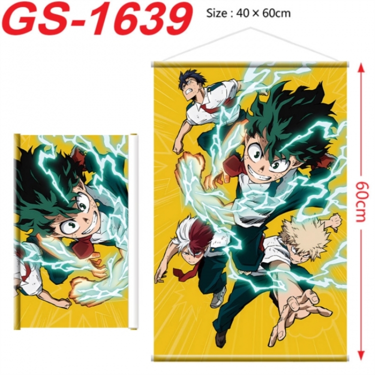 My Hero Academia Anime digital printing hanging rope hanging Wall Scroll 40x60cm