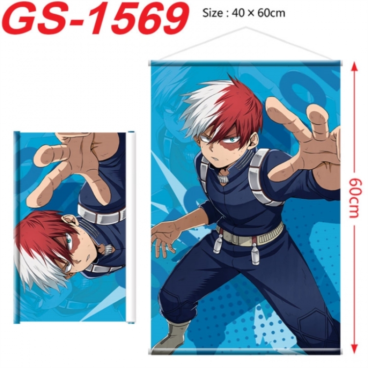 My Hero Academia Anime digital printing hanging rope hanging Wall Scroll 40x60cm