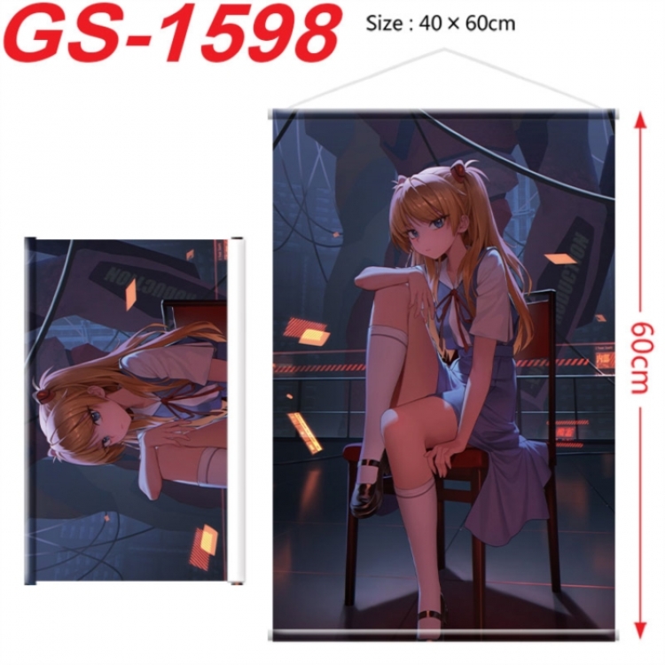 EVA Anime digital printing hanging rope hanging Wall Scroll 40x60cm