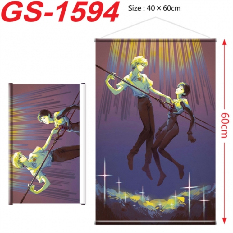 EVA Anime digital printing hanging rope hanging Wall Scroll 40x60cm