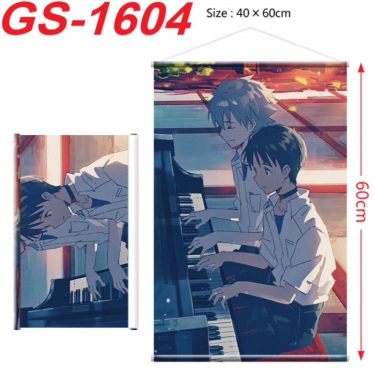 EVA Anime digital printing hanging rope hanging Wall Scroll 40x60cm