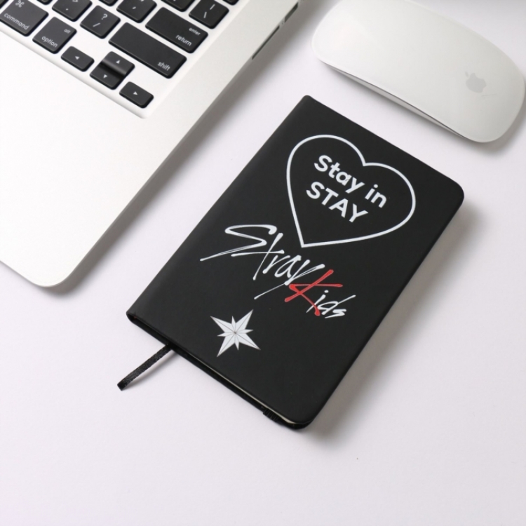StrayKids PU Student Notebook Diary 9X14CM 105g