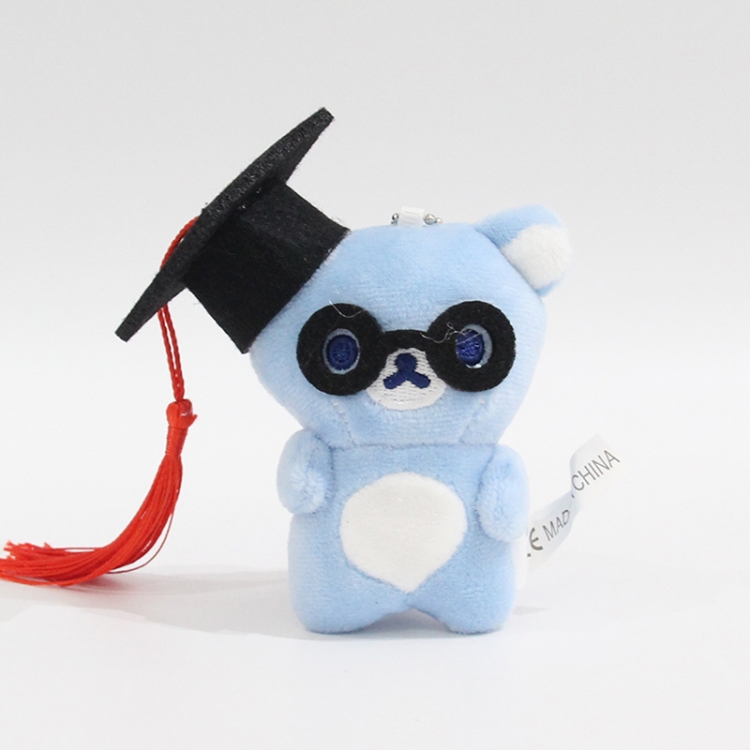 Rilakkuma Crystal Super Soft PP Cotton Plush Toy Pendant 9x6x4cm price for 5 pcs