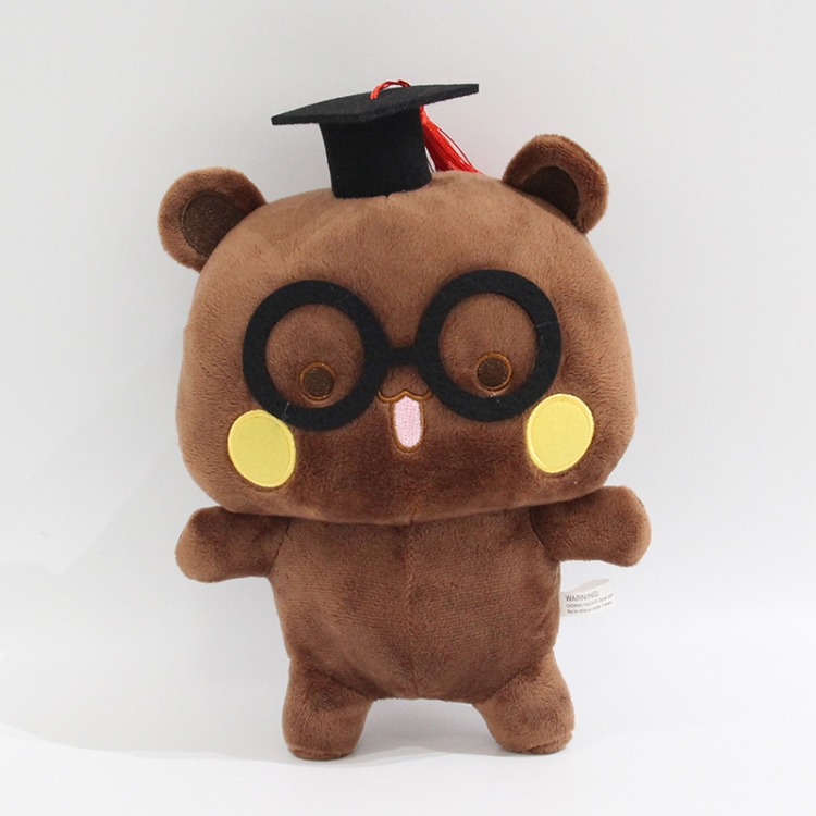 Bubu Little rabbit fur+PP cotton plush toy pendant 22x17x11cm