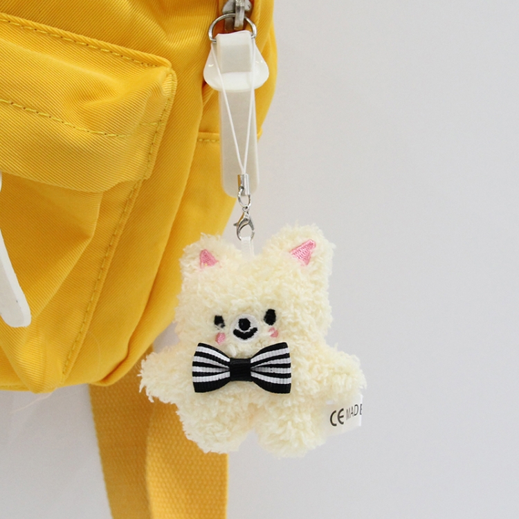 Stray children's tie Woolen material+PP cotton plush toy pendant 8x5x3cm price for 5 pcs
