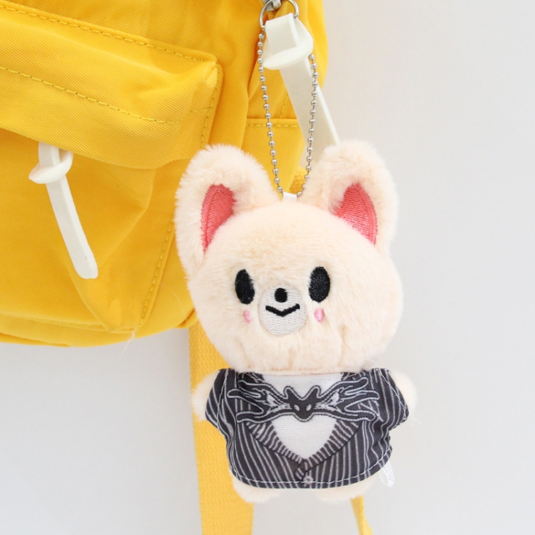 Jack  a homeless child Little rabbit fur+PP cotton plush toy pendant 12x8x5cm price for 5 pcs