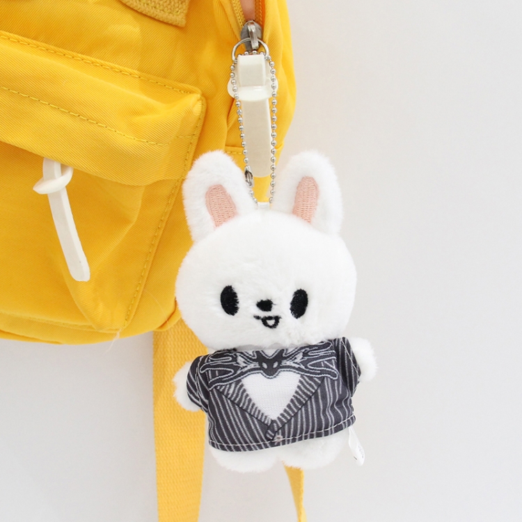 Jack  a homeless child Little rabbit fur+PP cotton plush toy pendant 12x8x5cm price for 5 pcs