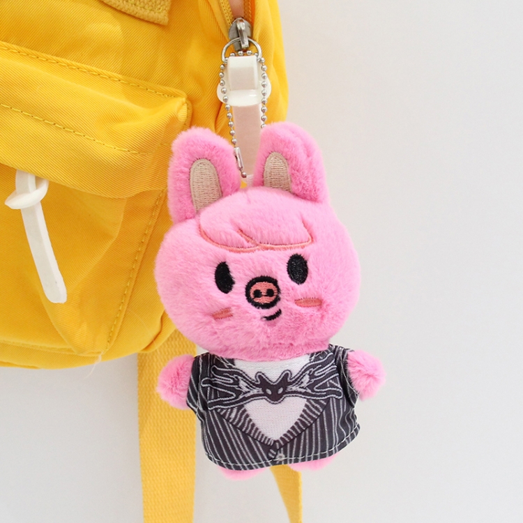 Jack  a homeless child Little rabbit fur+PP cotton plush toy pendant 12x8x5cm price for 5 pcs