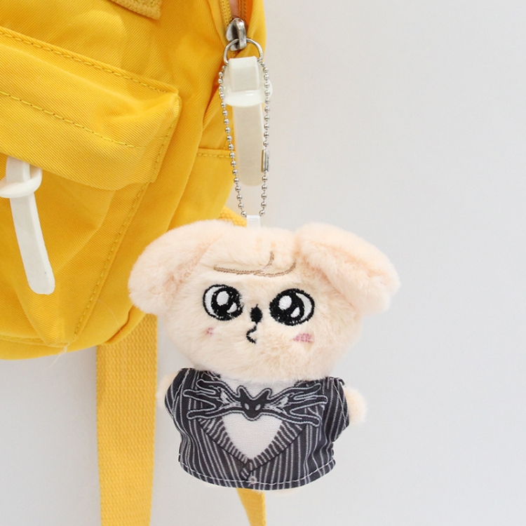 New homeless children Little rabbit fur+PP cotton plush toy pendant 12x8x5cm price for 5 pcs