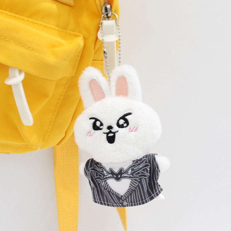 New homeless children Little rabbit fur+PP cotton plush toy pendant 12x8x5cm price for 5 pcs