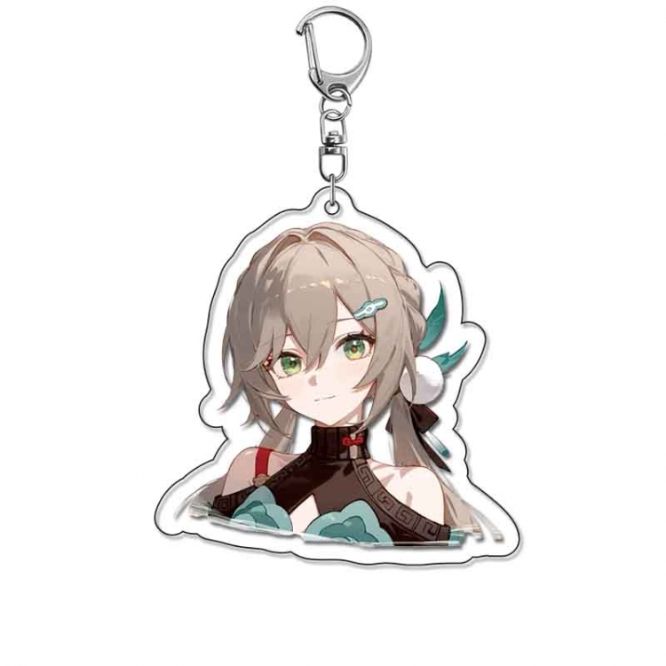 Honkai: Star Rail Anime Acrylic Keychain Charm price for 5 pcs
