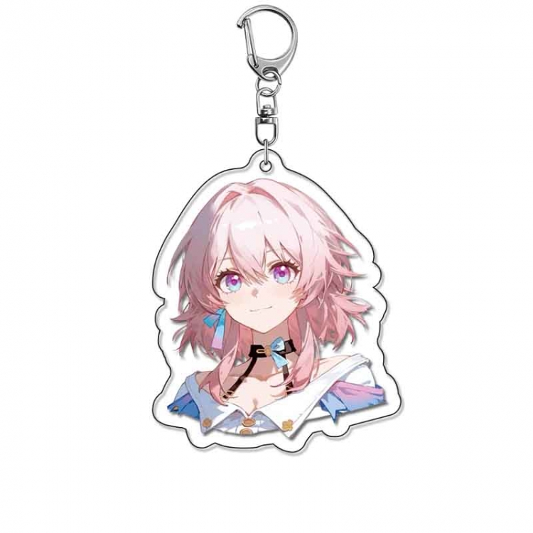 Honkai: Star Rail Anime Acrylic Keychain Charm price for 5 pcs