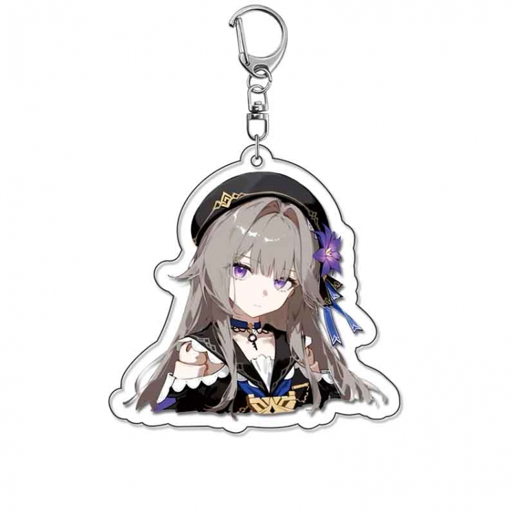 Honkai: Star Rail Anime Acrylic Keychain Charm price for 5 pcs