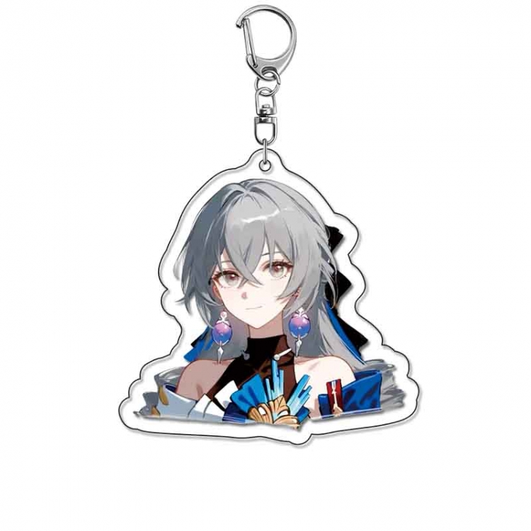 Honkai: Star Rail Anime Acrylic Keychain Charm price for 5 pcs