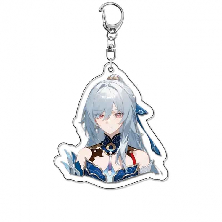Honkai: Star Rail Anime Acrylic Keychain Charm price for 5 pcs