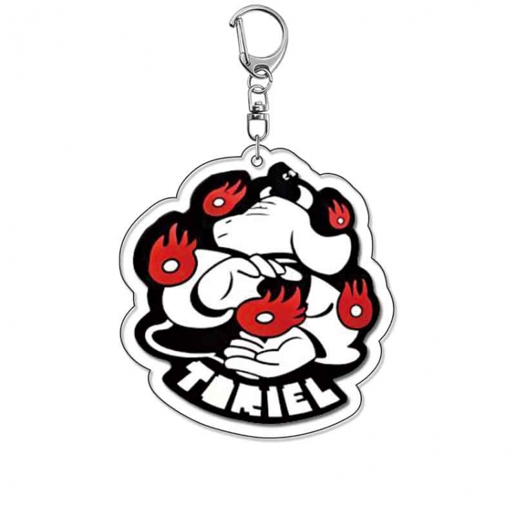 Undertale Anime Acrylic Keychain Charm price for 5 pcs