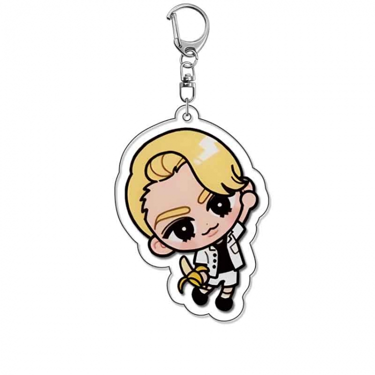 snow man Anime Acrylic Keychain Charm price for 5 pcs