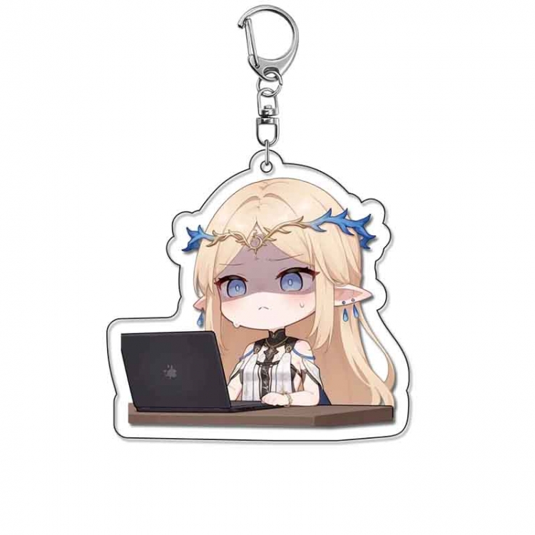 Mingchao Anime Acrylic Keychain Charm price for 5 pcs