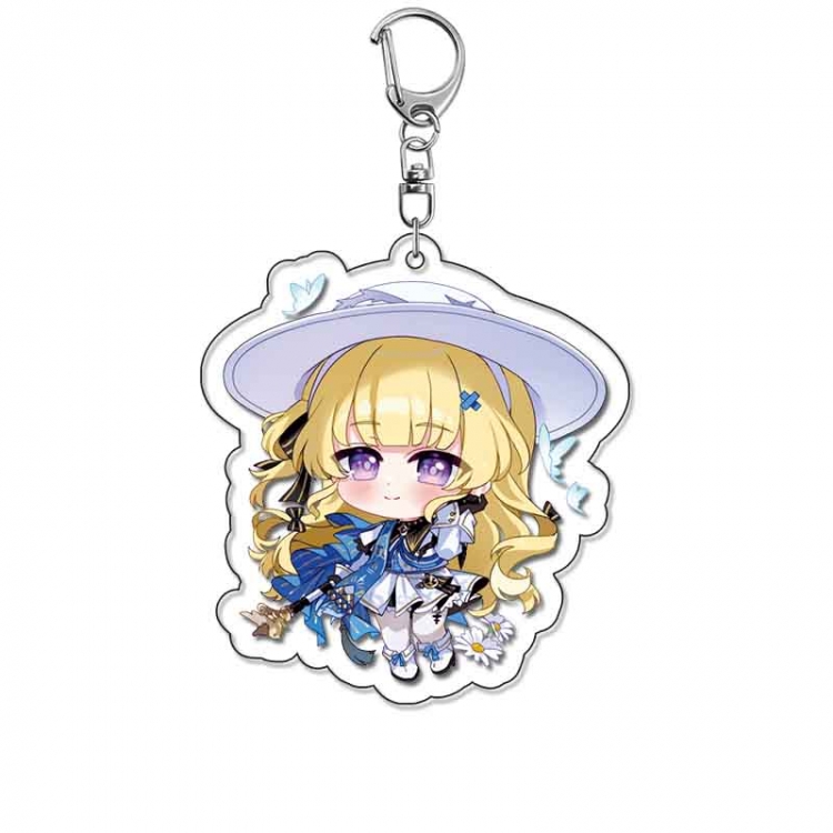 Mingchao Anime Acrylic Keychain Charm price for 5 pcs