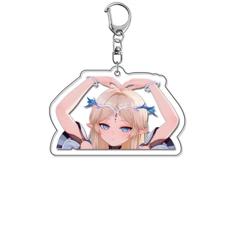 Mingchao Anime Acrylic Keychain Charm price for 5 pcs
