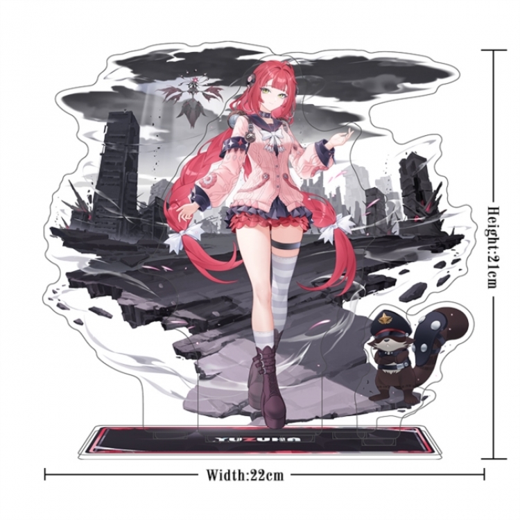 Zenless Zone Zero Acrylic interlayer technology double-sided Standing Plates stand figure 21CM